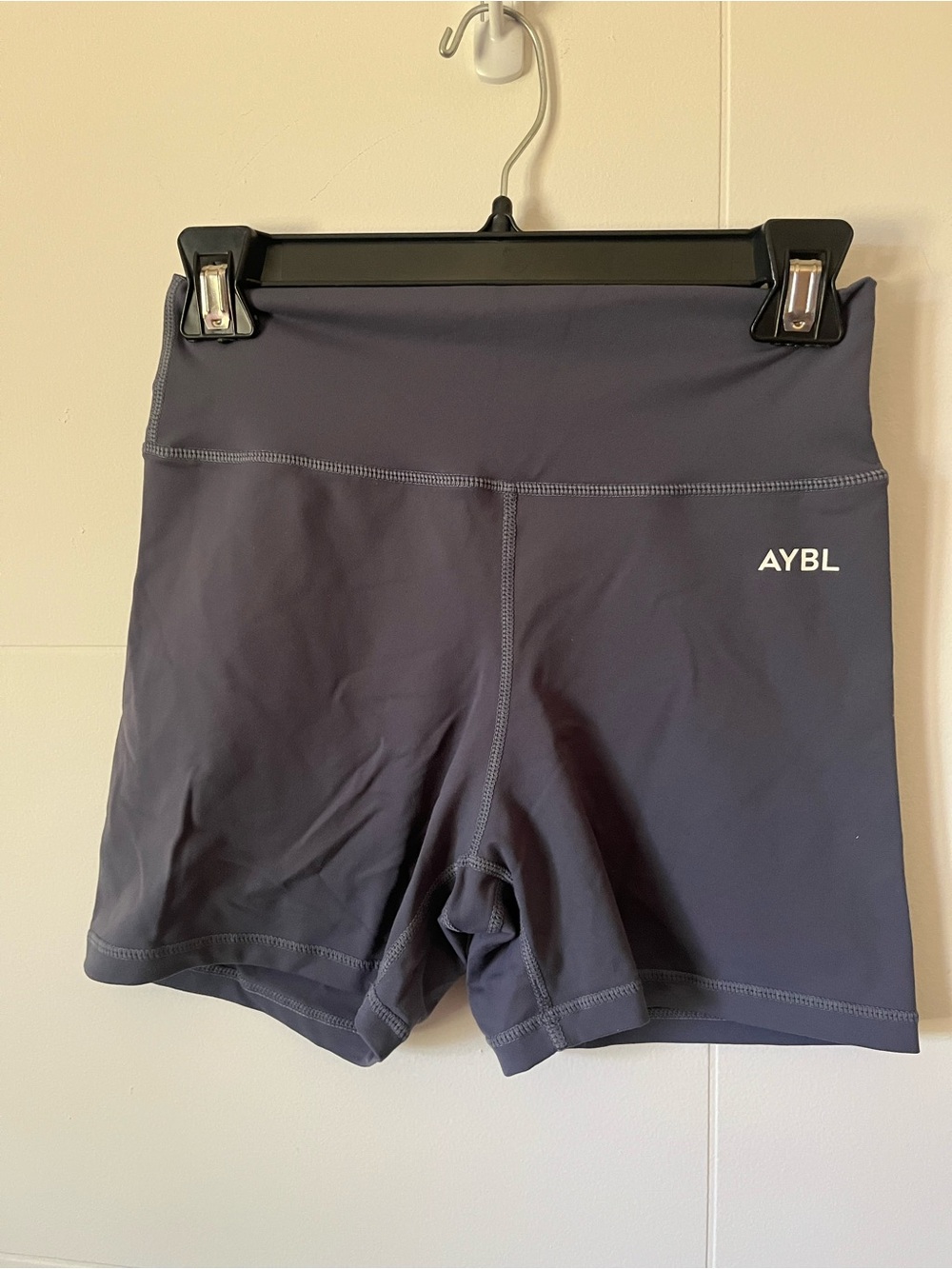 AYBL High-Waist Women's Active Blue Shorts